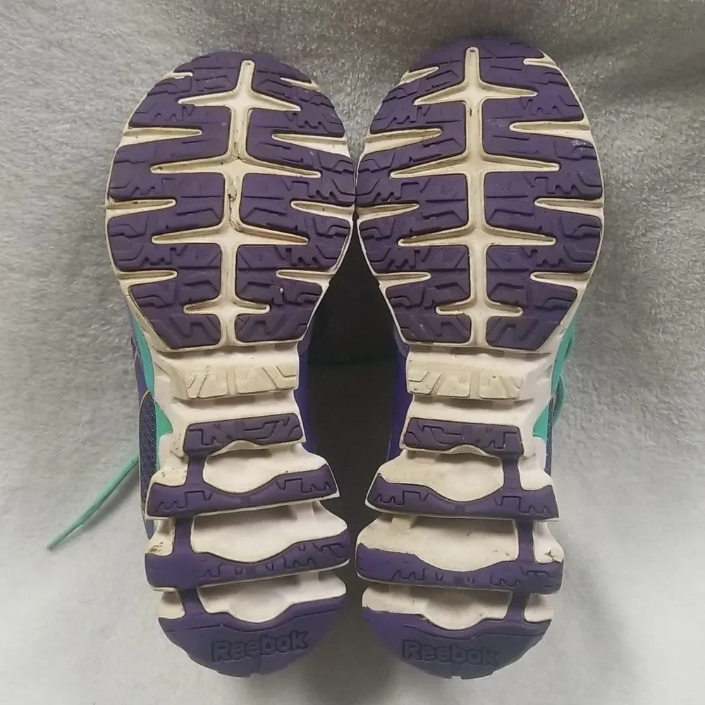 REEBOK WOMENS PURPLE ZIGKICK ALPHA RUNNING SHOE SZ 10 - Picture 8 of 9